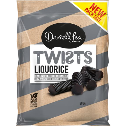 Darrell Lea Liquorice Twist Original 280g