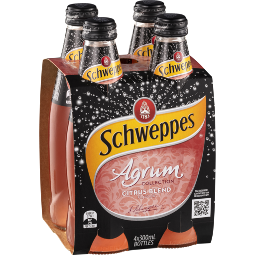 Schweppes Agrum Citrus Blend 300mlx4pk