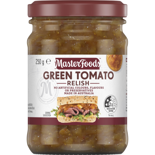 Masterfoods Green Tomato Relish 250g