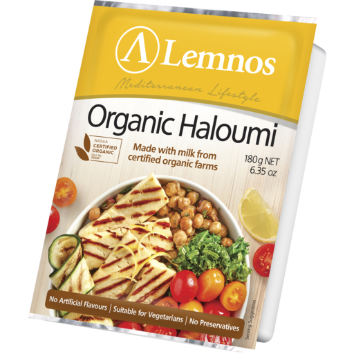 Lemnos Haloumi Organic 180g