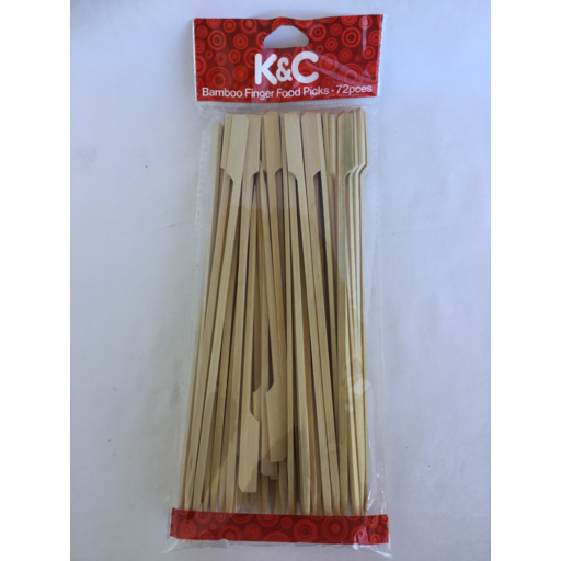 Food Guru Bamboo Finger Food Picks 72pk