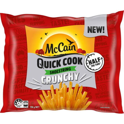 McCain Chips Quick Cook Shoe String 750g