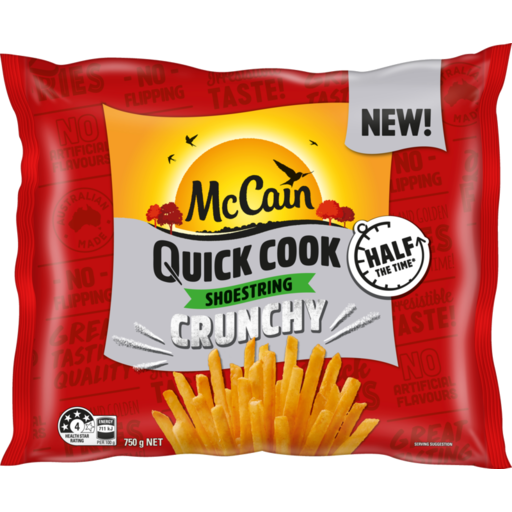 McCain Chips Quick Cook Shoe String 750g