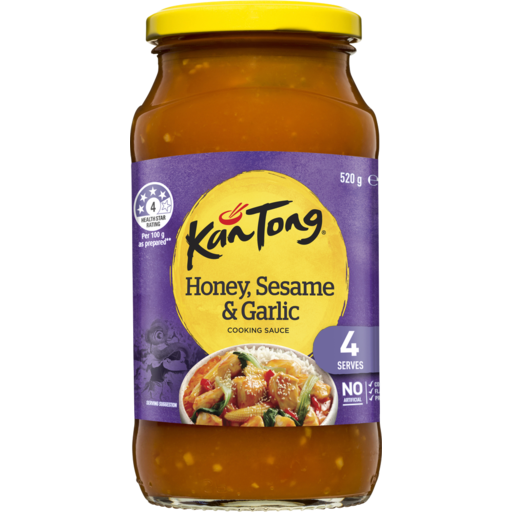 Kan Tong Stir Fry Sauce Honey Sesame & Garlic 520g