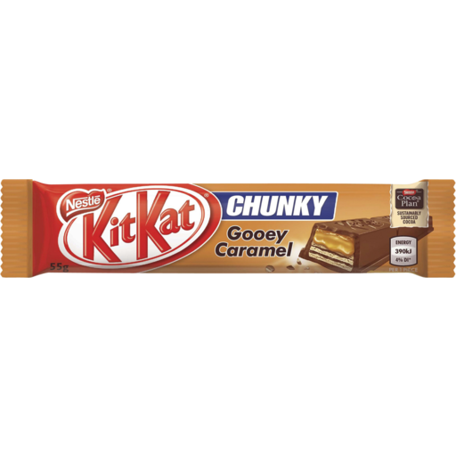 Nestle Kit Kat Chunky Choc Caramel Bar 55g