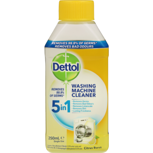 Dettol Washing Machine Cleaner Citrus Burst 250ml