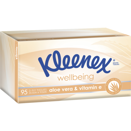 Kleenex Tissues Aloe Vera & Vitamin E 95pk