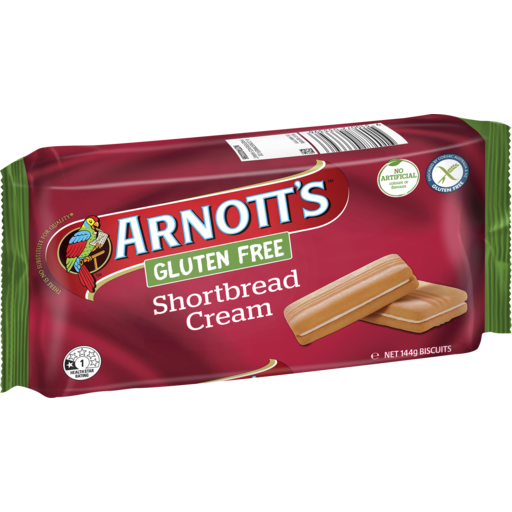 Arnotts Shortbread Cream GF 144g