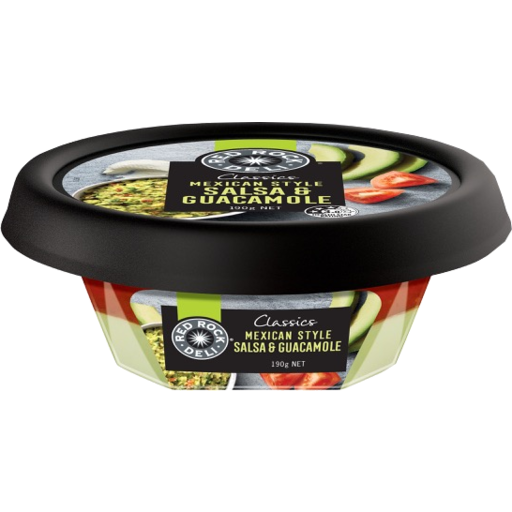 Red Rock Deli Mexican Salsa Guacamole 190g