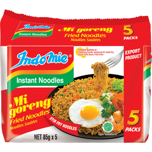 Indomie Instant Noodles 85g x 5pk