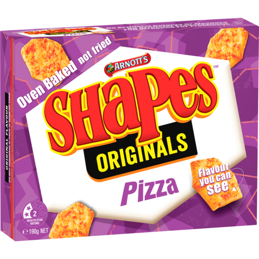 Arnotts Shapes Original Pizza 190g