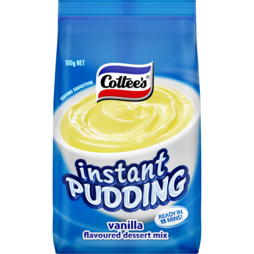 Cottees Instant Pudding Vanilla 100g