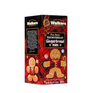 Walkers Pure Butter Shortbread Gingerbread Men 125g