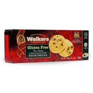 Walkers Choc Chip Shortbread Gluten Free 140g