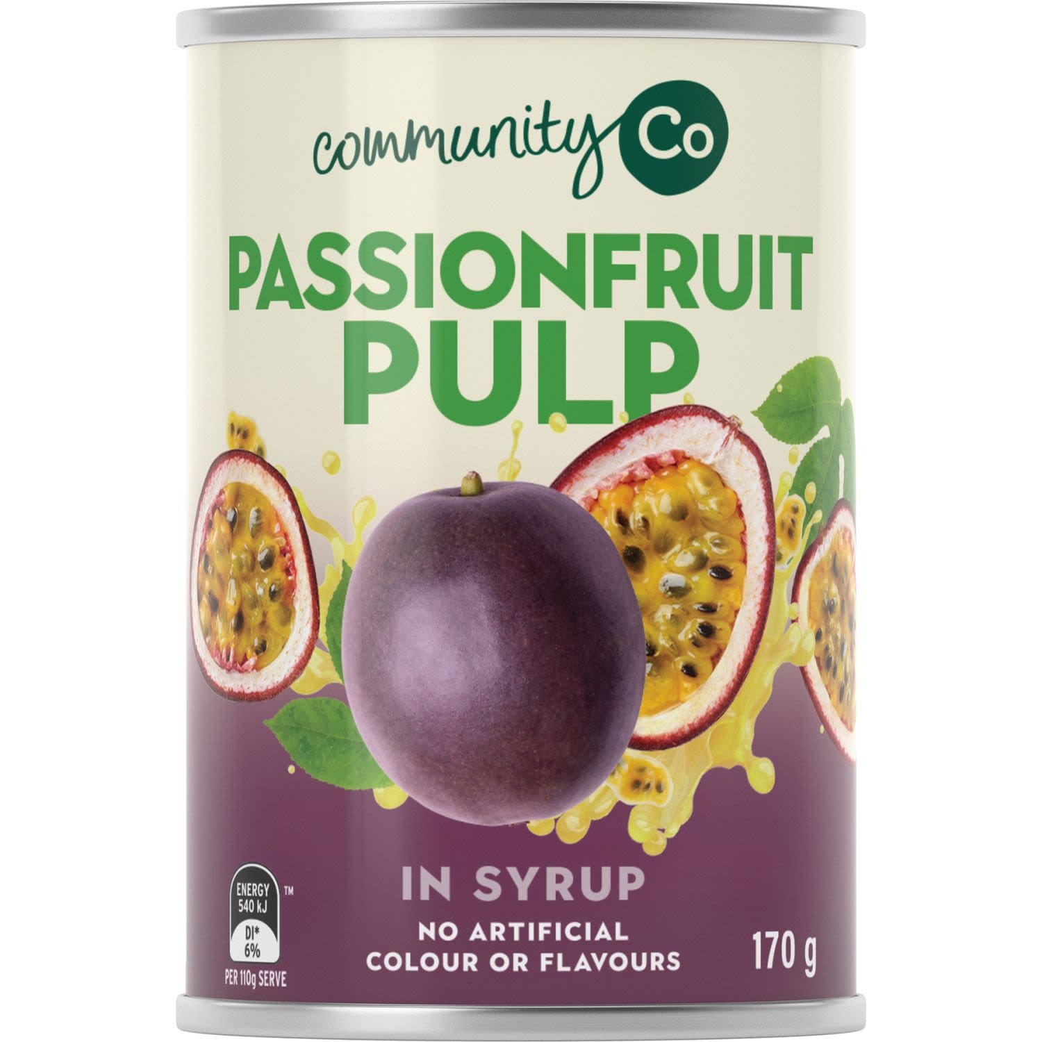 Community Co Passionfruit Pulp in Syrup 170gm