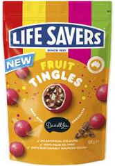 Life savers Fruit Tingle ball 150g