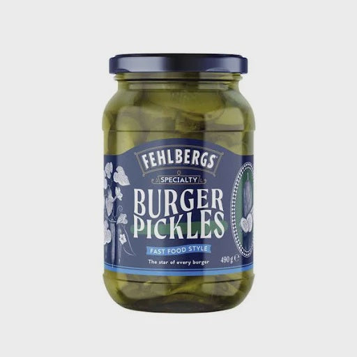 Fehlbergs Burger Pickles 490g
